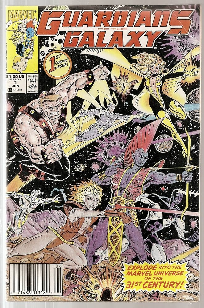 アメコミ Hallmark GUARDIANS OF THE GALAXY GUARDIANS OF THE GALAXY, #1, June 1990 (Volume 1): Books